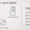 Safari Harbour 55 Cms Polycarbonate Blue/Grey Cabin TSA Lock 4 wheels Hard Suitcase - Image 6