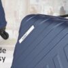 Safari Harbour 55 Cms Polycarbonate Blue/Grey Cabin TSA Lock 4 wheels Hard Suitcase - Image 4
