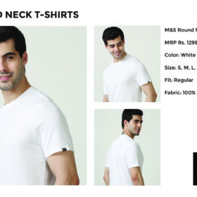 Marks & Spencer Round Neck Tshirt