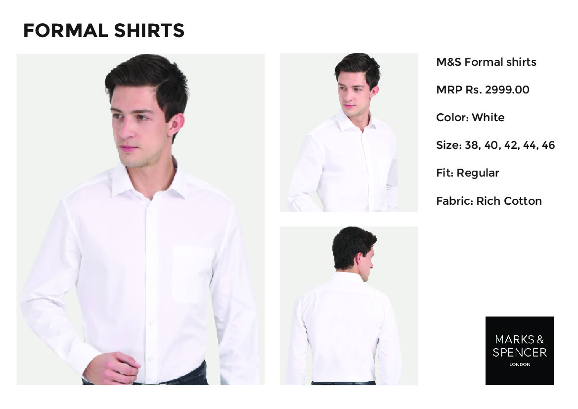 Marks & Spencer Shirt - white
