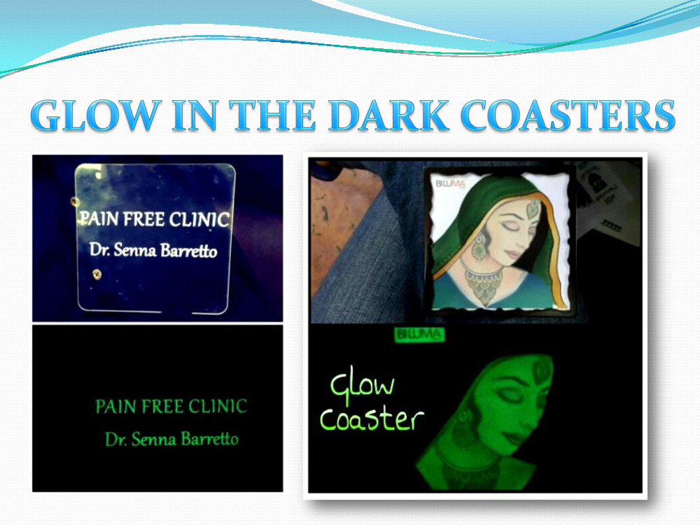 Glow in the Dark Coaster