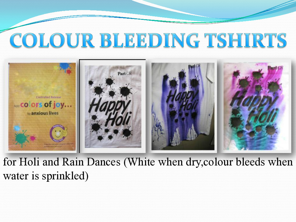 Color bleeding Tshirt