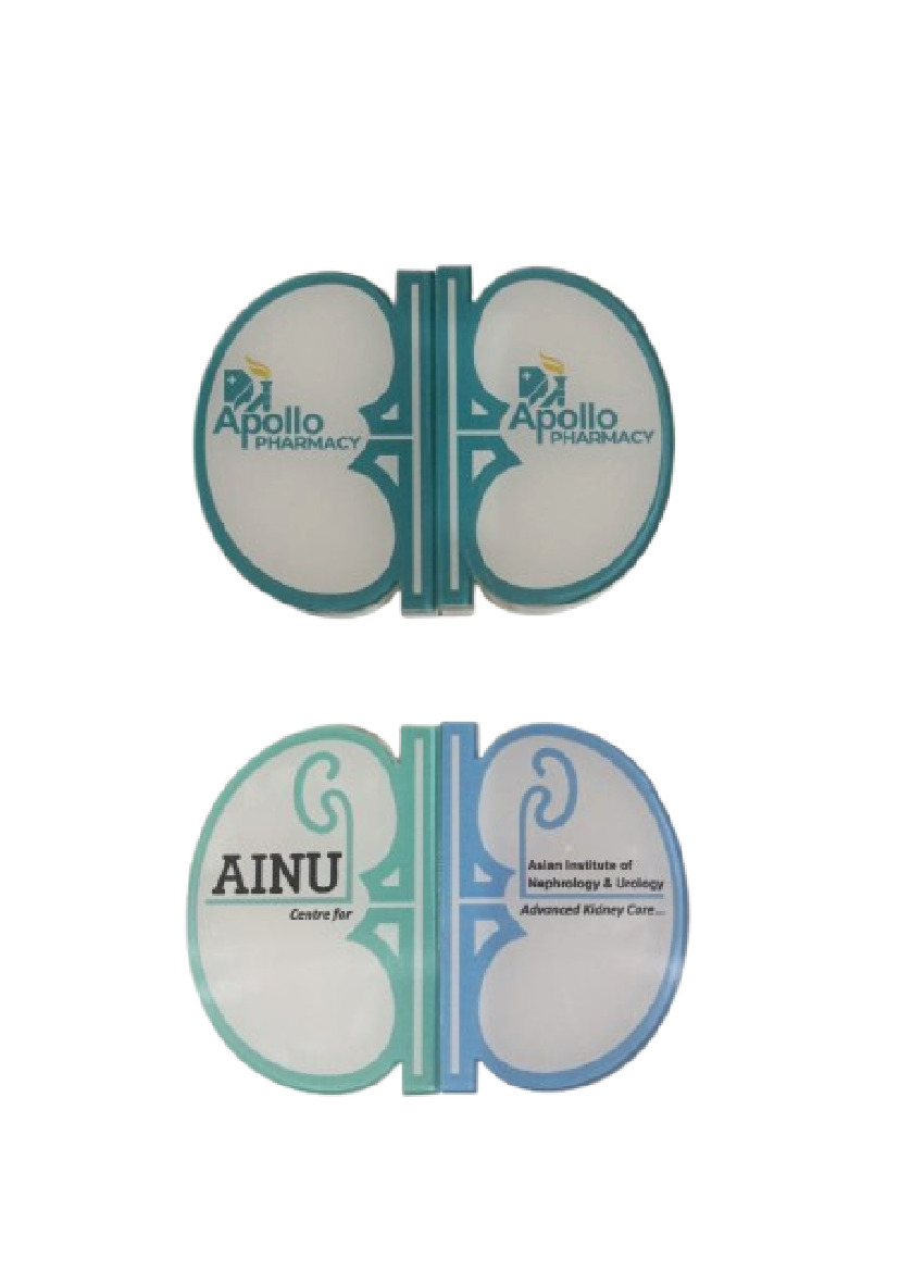 Acrylic Table Top - Kidney