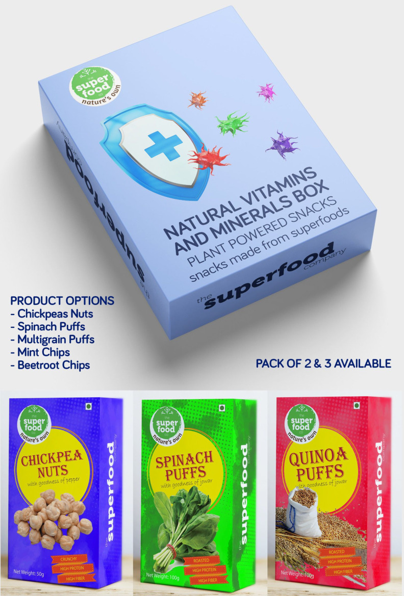 Natural Vitamins & Minerals Box