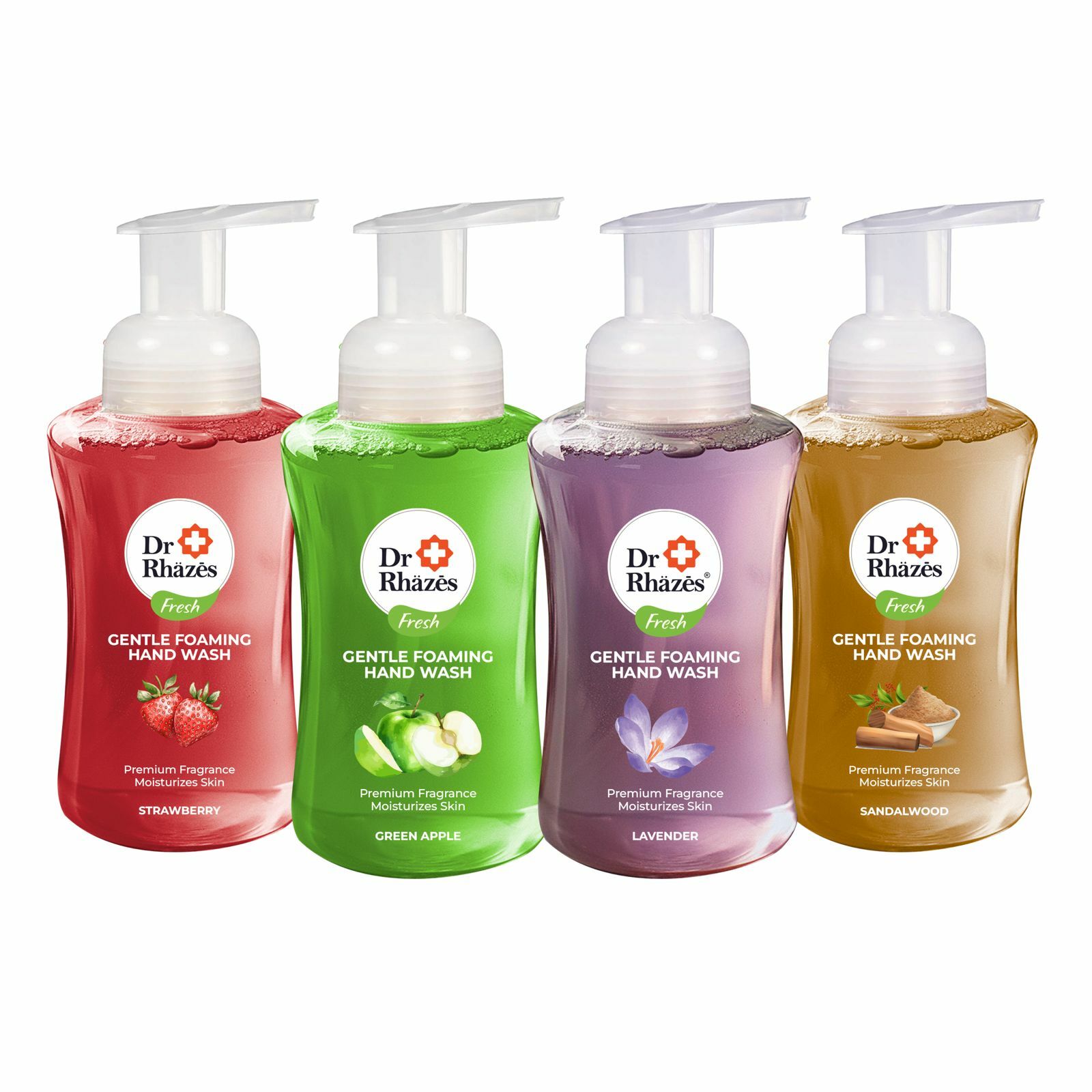 Foaming Handwash - Strawberry - Lavender - Green Apple - Sandalwood