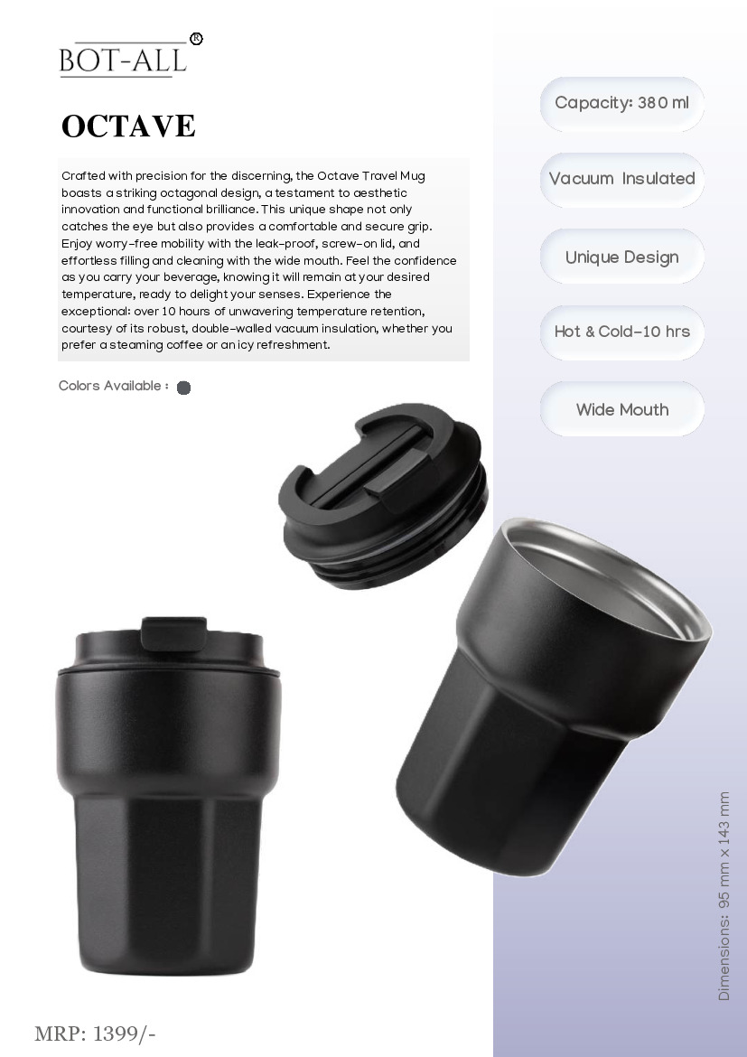 Bot-All Octave Hot & Cold Mug