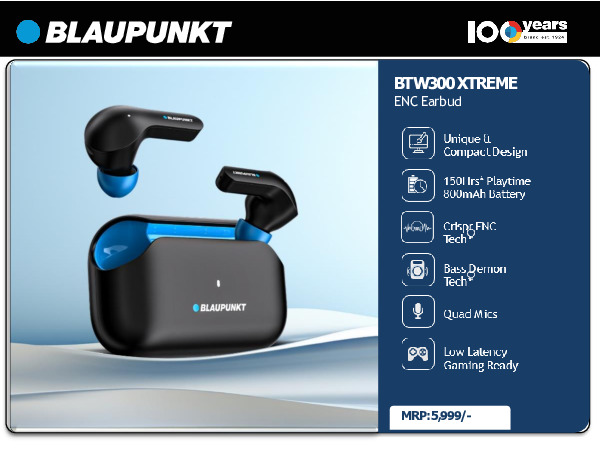 Blaupunkt BTW300XTREME ENC Earbud