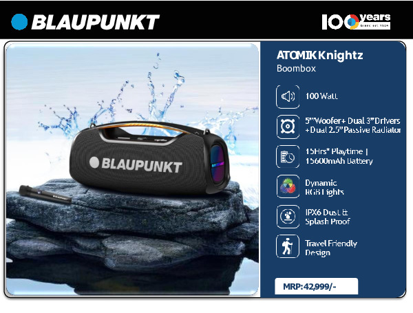 Blaupunkt ATOMIK Knightz Boombox