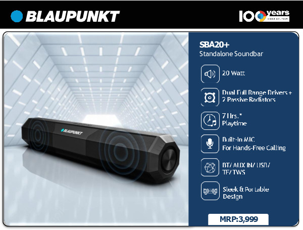Blaupunkt SBA20+ Standalone Soundbar