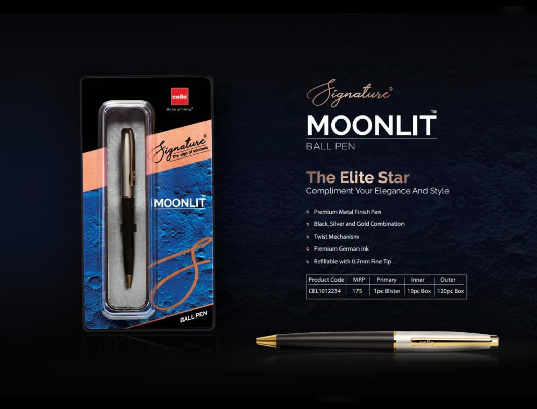 Cello Moonlit Ball Pen