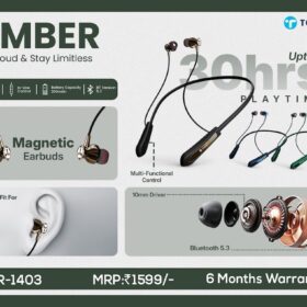 Toreto Amber Neckband