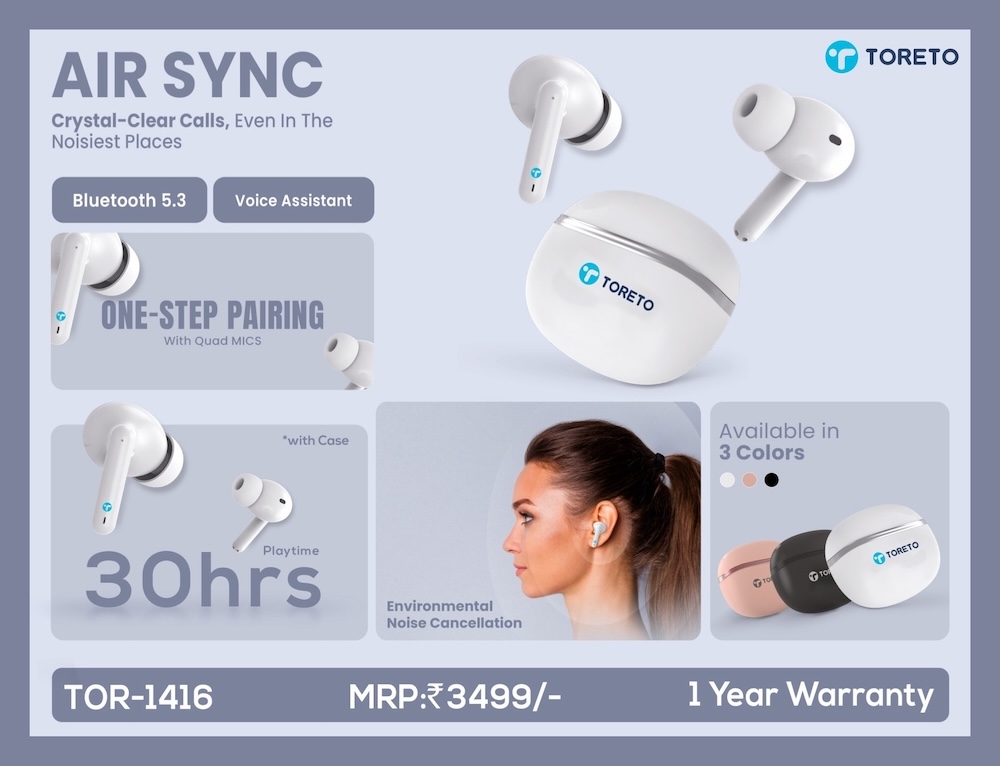 Toreto Air Sync Earbuds