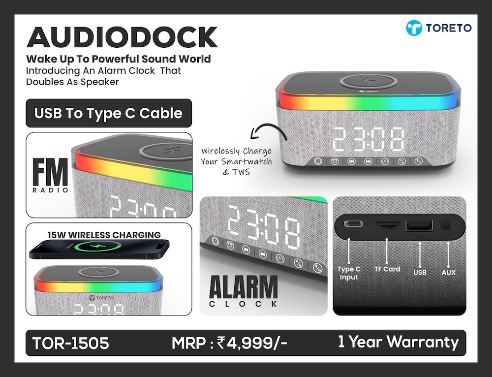 Toreto Audiodock Speaker