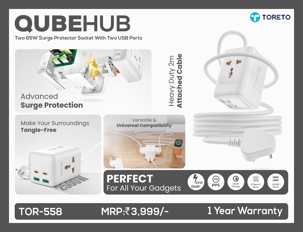 Toreto Qube Hub Adaptor