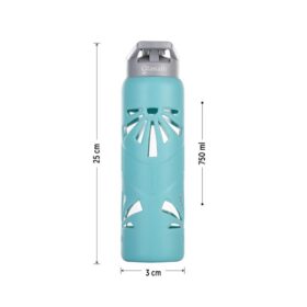 Glasafe Clear Grip 750ml Glass Bottle - Mellow Mist