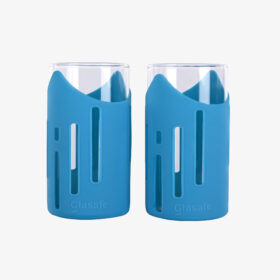 Glasafe Grip N Sip 350ml Glass Set of 2
