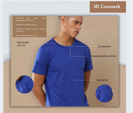 UBIQ Tee - Atlas Blue