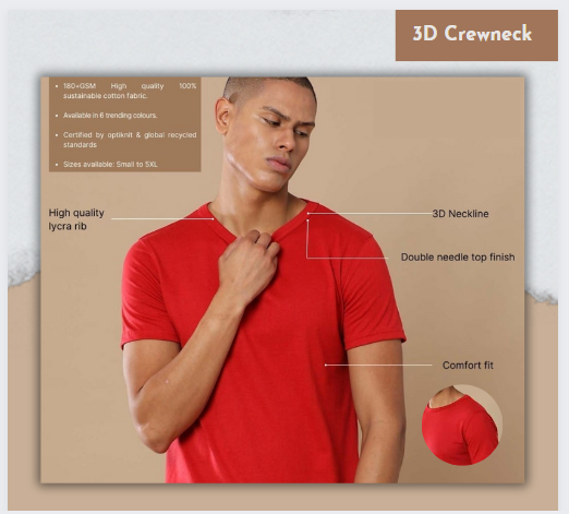 UBIQ Tee - Beech Red