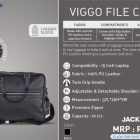 Jack & Jones Viggo Slide Pro  Filecase - Black