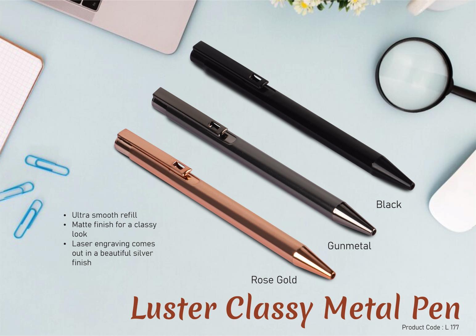 Luster Classy Metal Pen