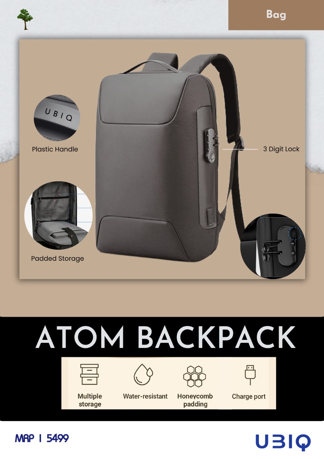 UBIQ ATOM BACKPACK