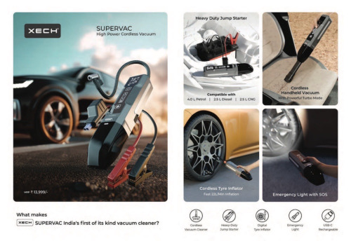 Xech Supervac Cordless Vacuum