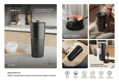 Xech Hydroboil Pro - Black