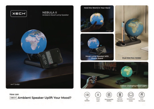 Xech Nebula II Mood Light Speaker Xech