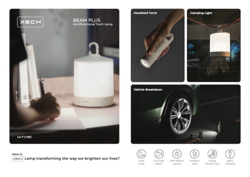 Xech Beam Plus Torch Lamp