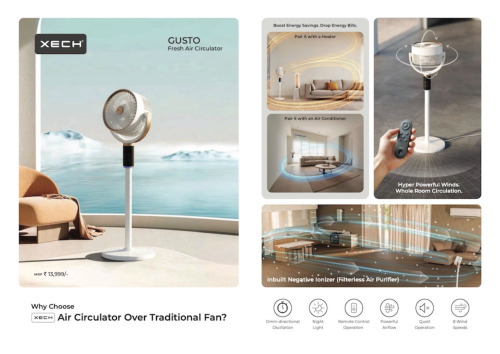 Xech Gusto Fresh Air Circulator