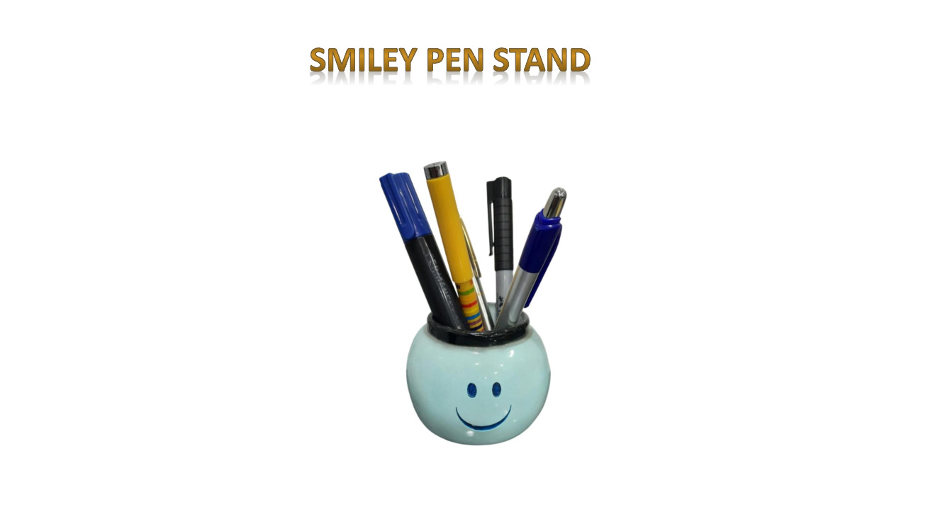 Fiber Smiley Pen stand