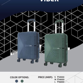 Safari Viber Trolley Suitcase 66cm