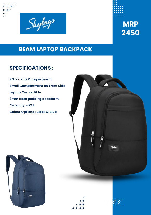Skybags Beam Laptop Backpack