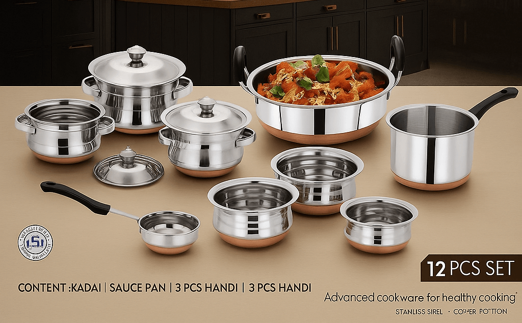 Stainless Steel 12 Pcs Gift Set