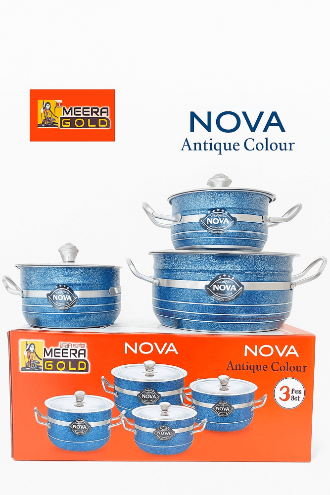Stainless Steel 3pcs set nova
