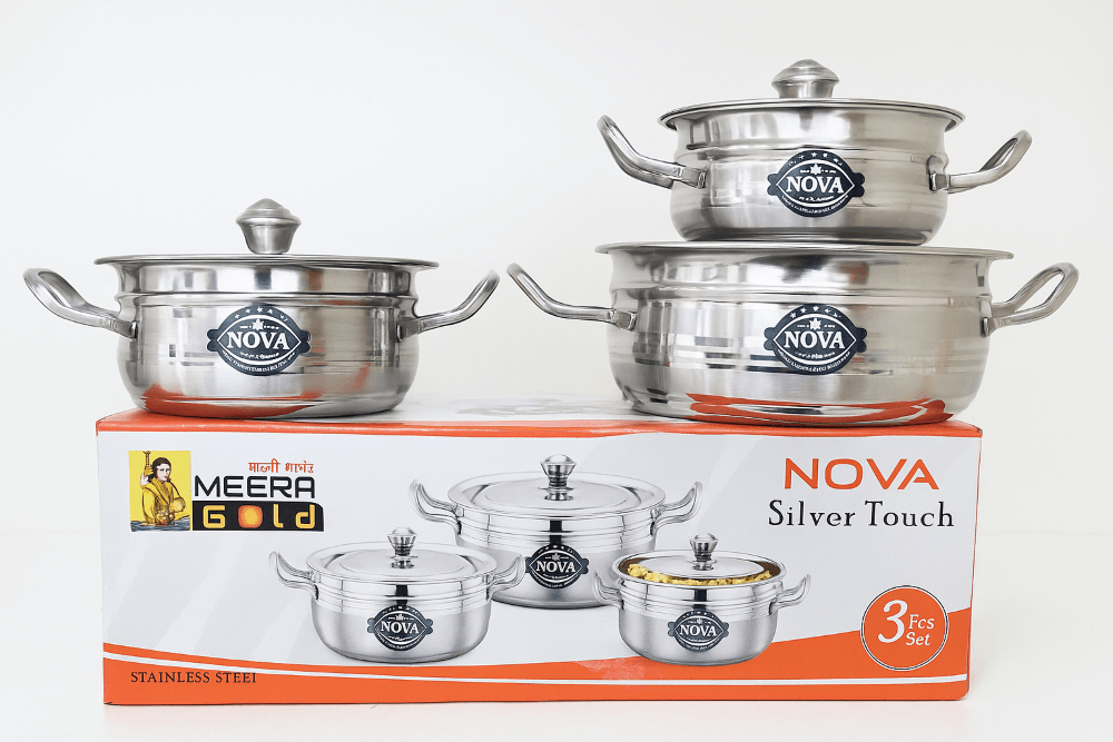 Stainless Steel nova 3pcs set