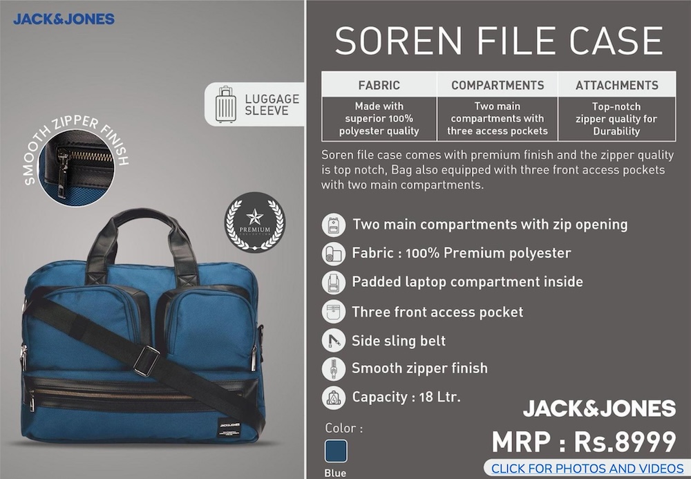 Jack & Jones - Soren File case