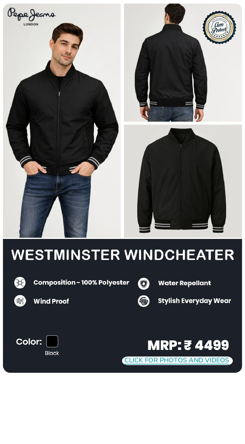 Pepe Jeans Westminster Windcheater